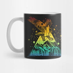 Rainbow Eagle Mug